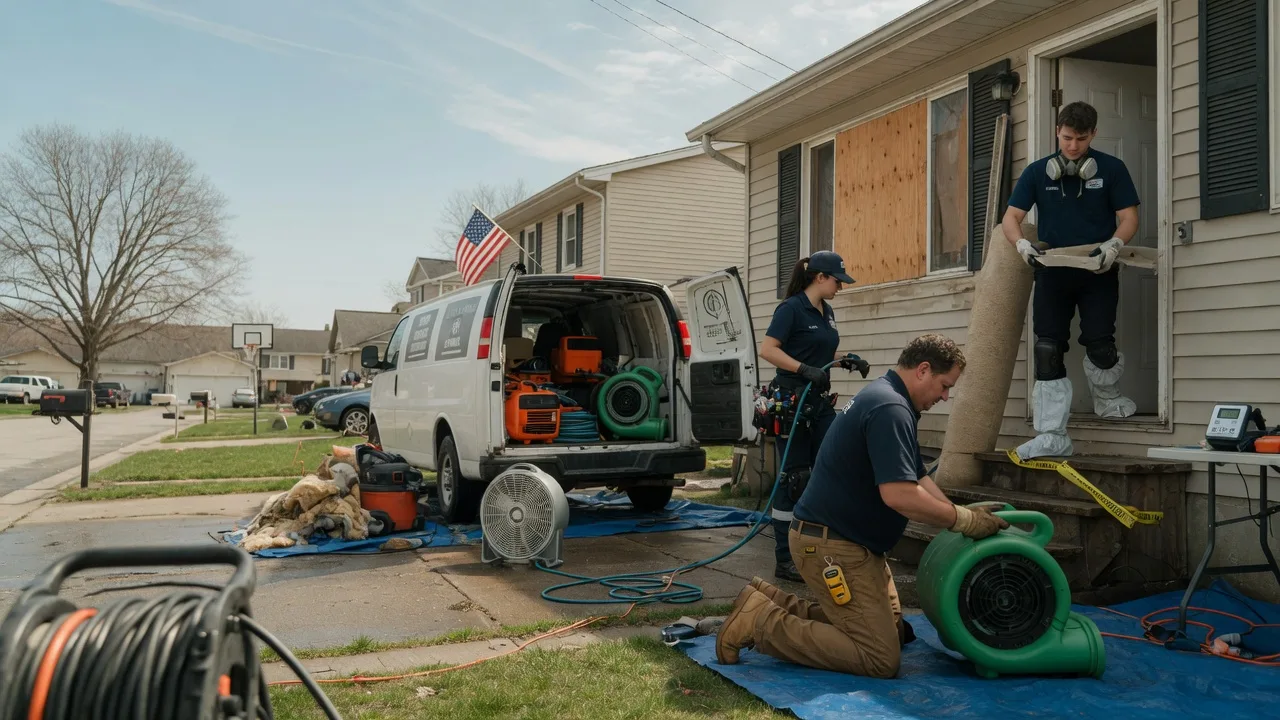 Water Damage Restoration in Wakarusa, IN near me